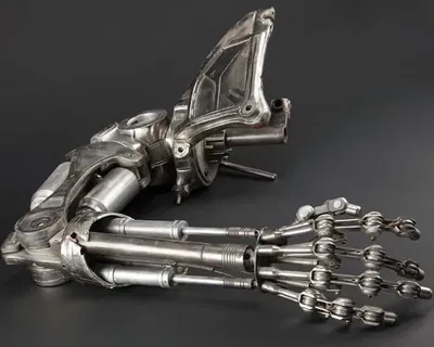 A machine with hands