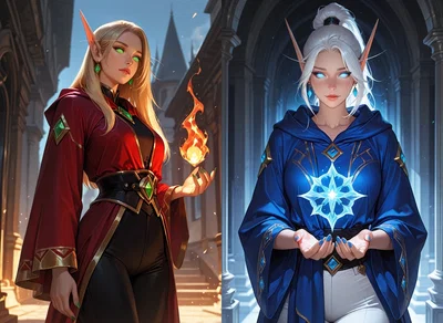 Lynastra Solarfury and Lorise Silversign, A Broken Union, 500 Followers Special nr.2