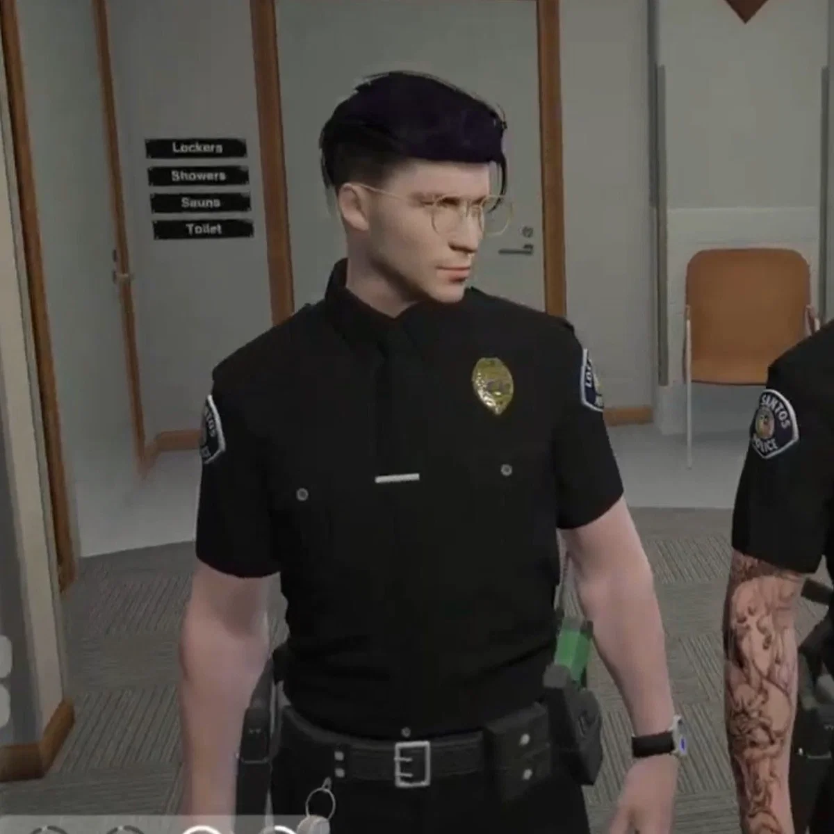 RION KUROSAWA LSPD head SWAT x user doctor forensik