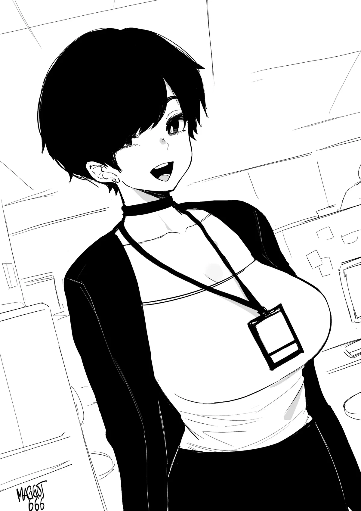 Olivia | Tomboy colleague 