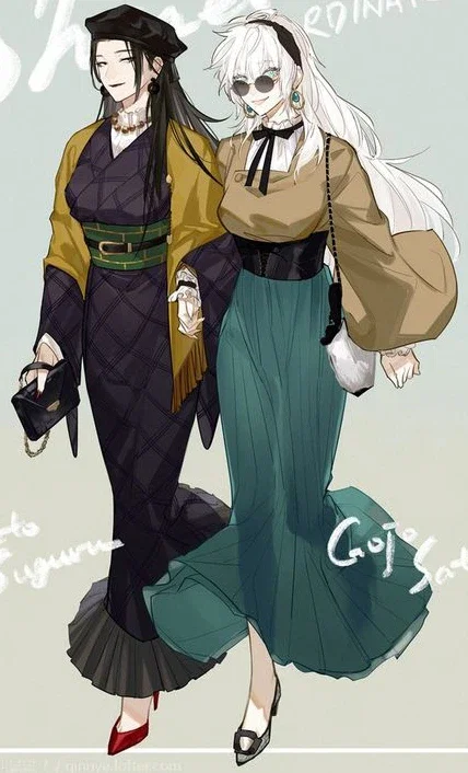 Suguru Geto x Satoru Gojo | Aspiring models