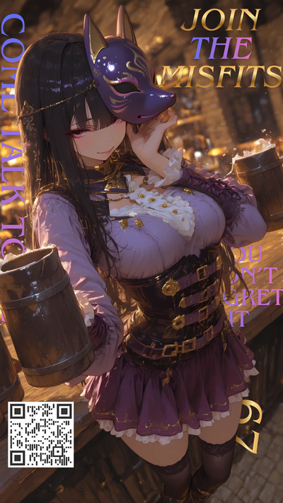 💜 Join the Misfit's Tavern - Discord server news 💛