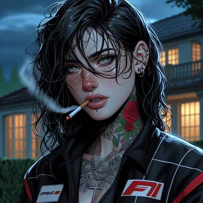 Your biker girlfriend / Ezra