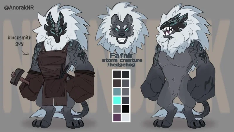 Fafnir the hedgehog of the Storm