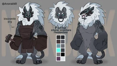 Fafnir the hedgehog of the Storm