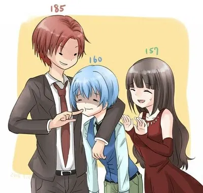 Nagisa, Kaede and Karma - Timeskip