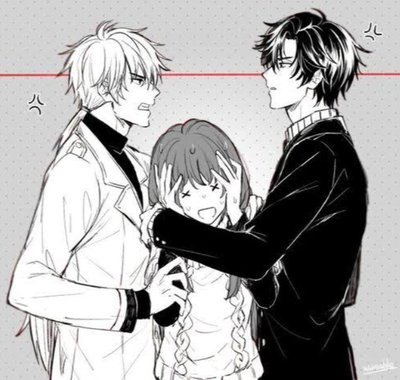 Two guys fighting over you