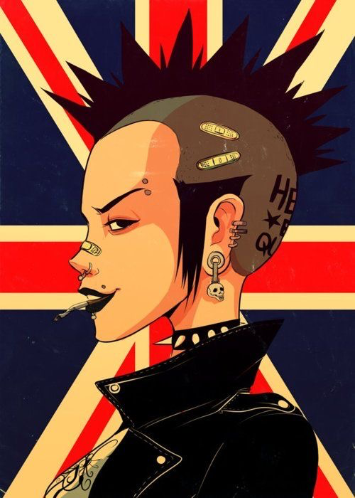 PUNK GIRL┆ oliva