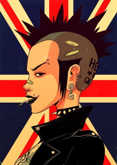 PUNK GIRL┆ oliva