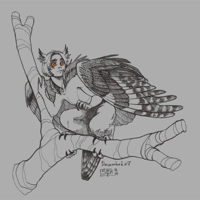 Mallus the harpy
