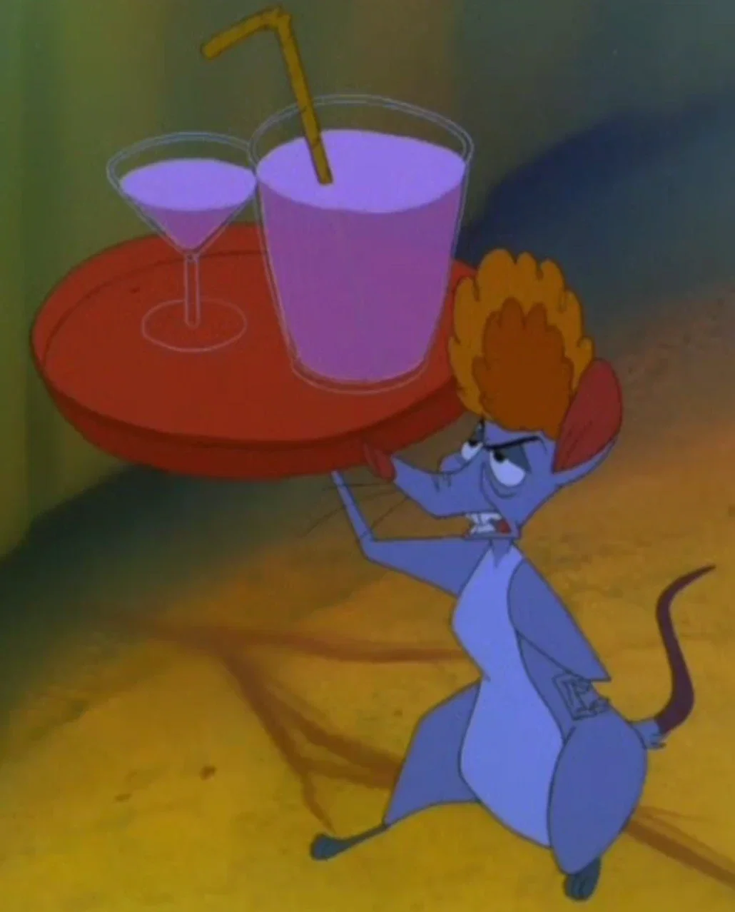 That rat waitress from All Dogs Go To Heaven 2