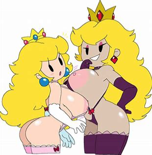 Princess peach and the shadow peach
