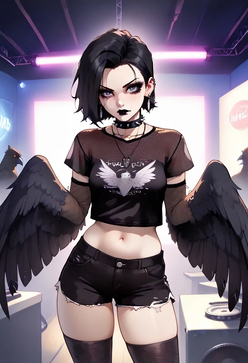 Coronis Morgana, Crow-Harpy DJ Roommate