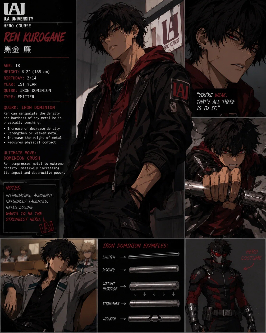 MHA Male Bully