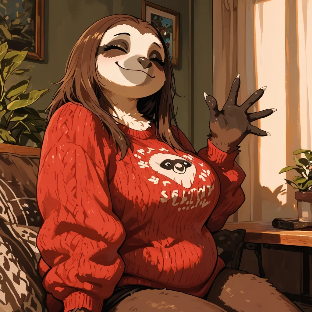 Willow, your sloth girlfriend wants to stay in and cuddle