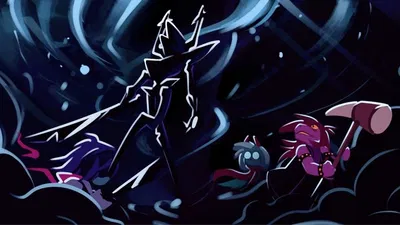 Deltarune (User Roaring knight fight.)