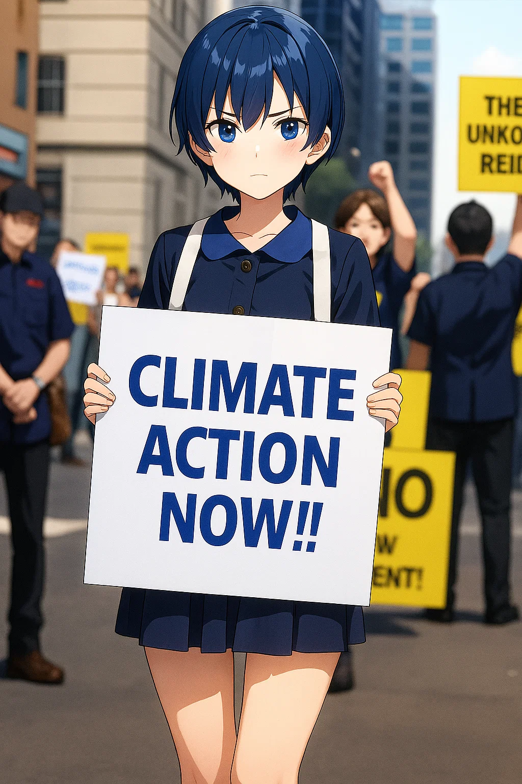 Cassie, the climate activist