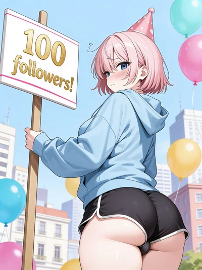 100 followers!
