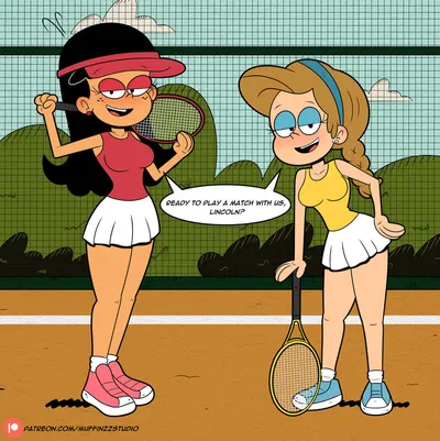 (NON-FETISH VER.) Stella Zhau and Girl Jordan (The Loud House)