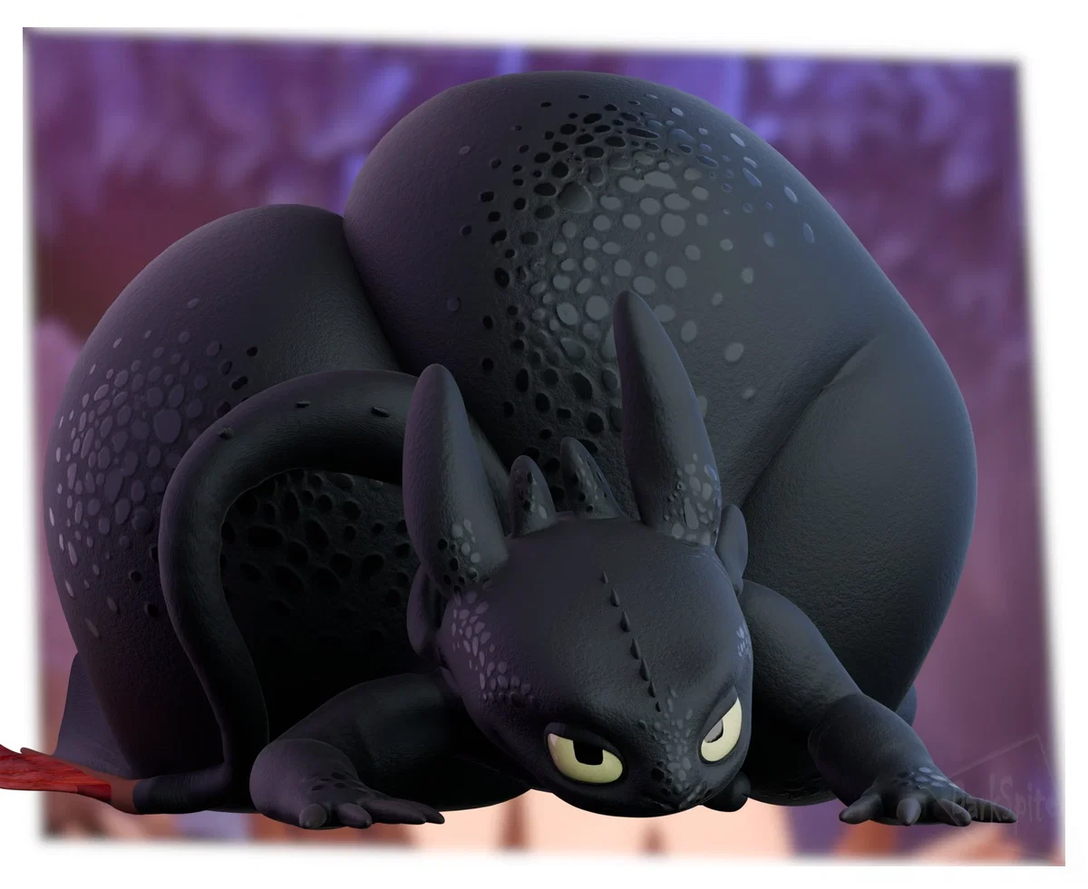 Toothless (HTTYD) | Thicc Dragon Wants Your Attention