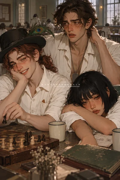 Hatter, Hare, & Dormouse || Wonderland Asylum