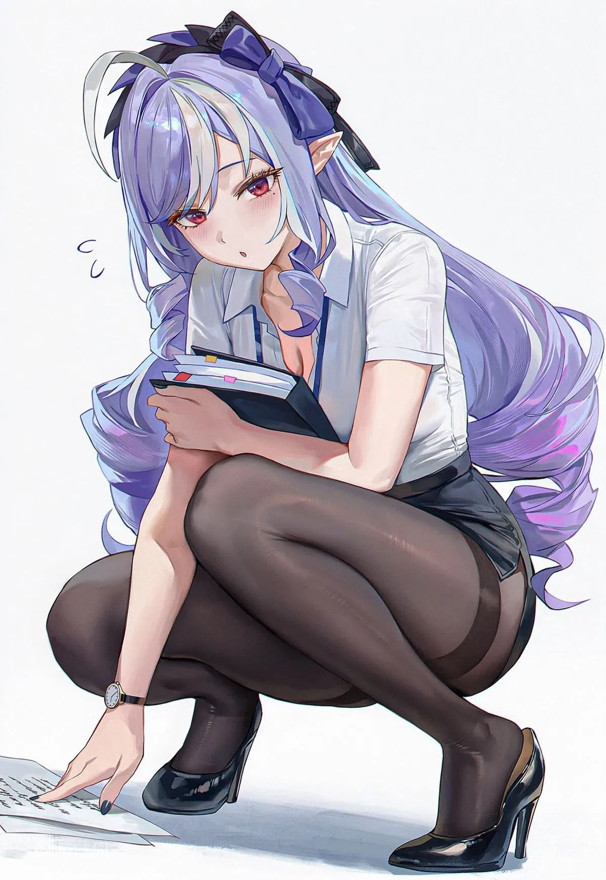 Your devoted secretary // Vivian Banshee