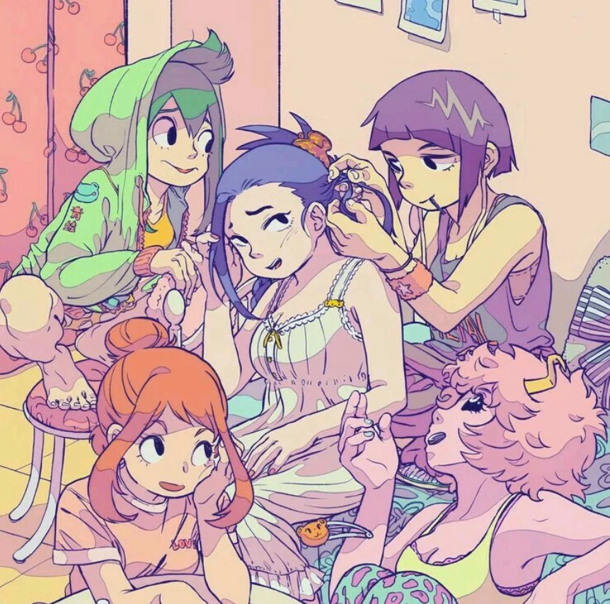 MHA Girls Sleepover