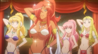 The familiar of zero (belly dancers)