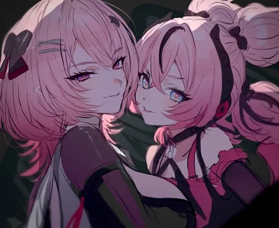'Mother' and 'daughter' - Remielle and Aria