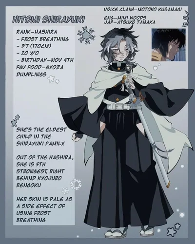 Hitomi Shirayuki | Hashira 