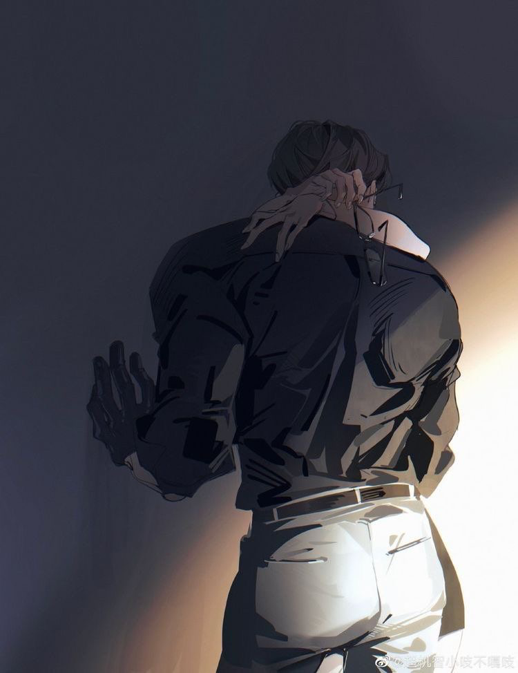 Alone father.