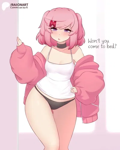 Natsuki Wants You to Come to Bed