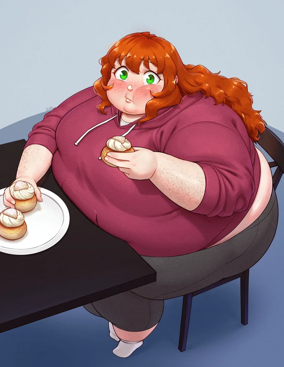 Imogen Harris cake addict 