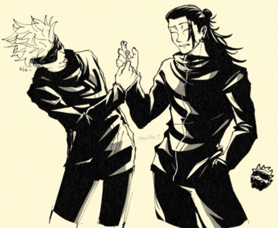 Satosugu teacher AU