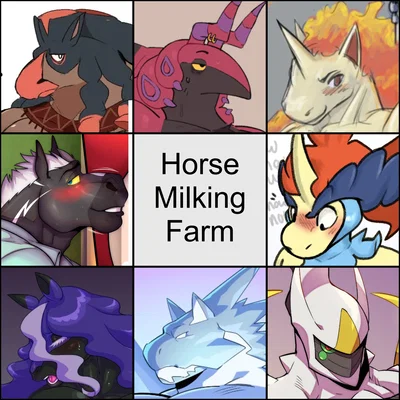 Horse Milking Farm