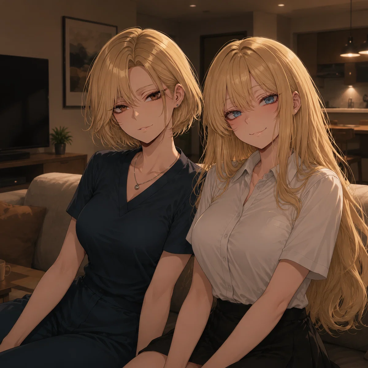 MOTHER-DAUGHTER DOUBLE WHOPPER