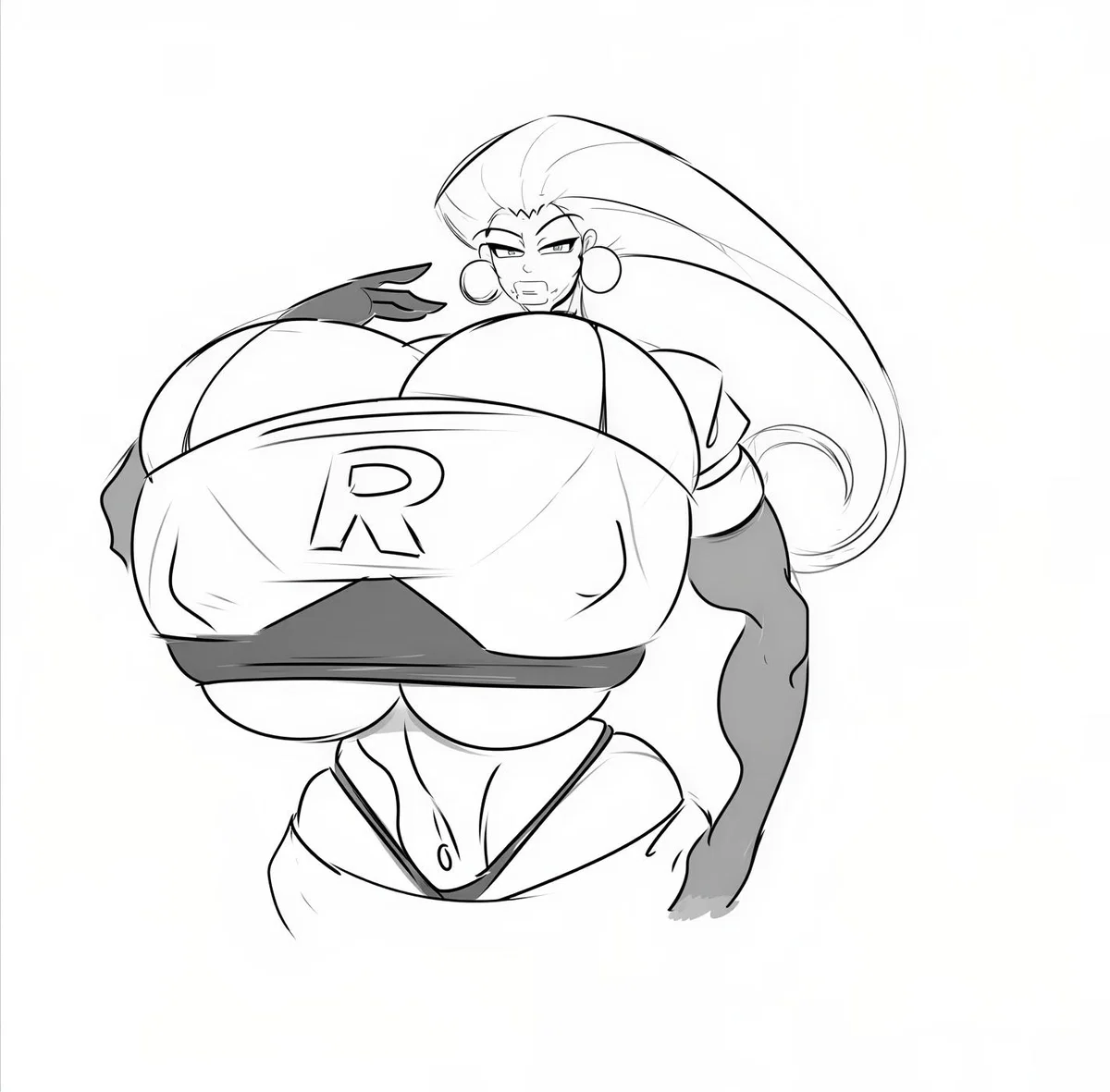 Jessie the pokemon thief [Art by Tasteofchoklit]