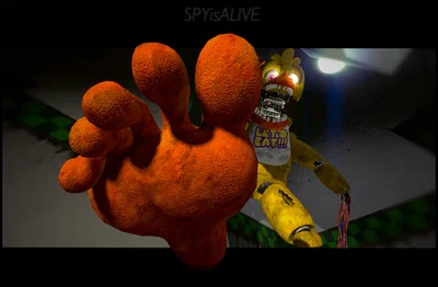 Withered Chica (Feet / Tickling)