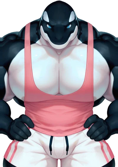 Slater | Massive(ly) Clueless Himbo (Bara Orca Escort)