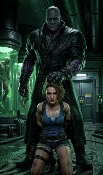 MR. X and Jill Valentine