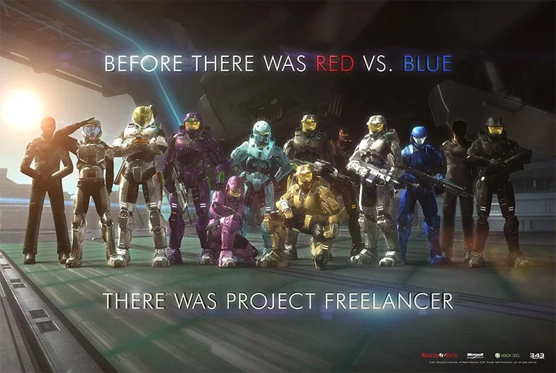  🔴🔵 RED VS. BLUE ❭❱ 'TOTALLY RELIABLE RPG'
