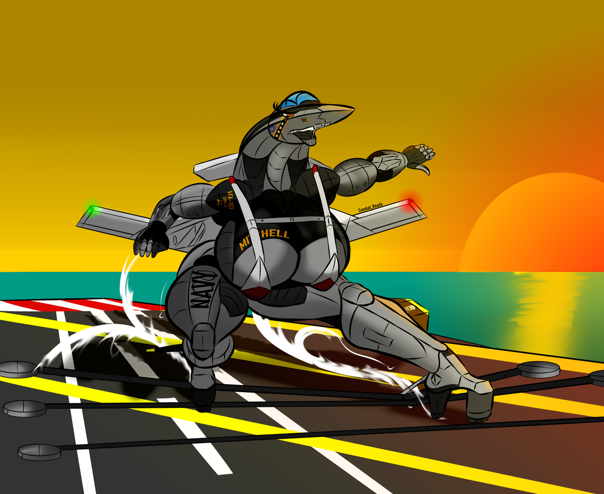 Erusean Carrier Operations - X-02S Strike Wyvern Aeromorph