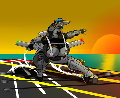 Erusean Carrier Operations - X-02S Strike Wyvern Aeromorph