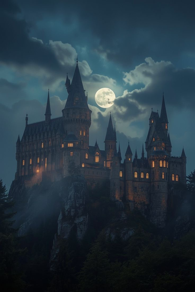 Hogwarts Castle. 