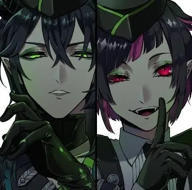 in heat!malleus draconia & lilia vanrouge ✧