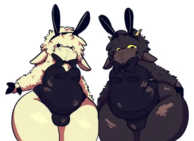 Nil & Null (Your Twin Sheep Butlers.)