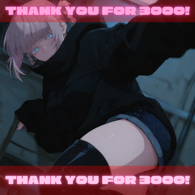 3000 Followers Announcement! 