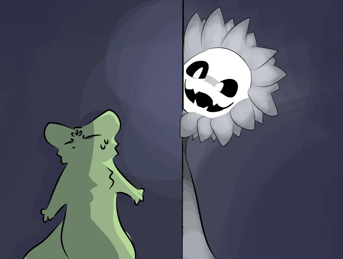 Indie Cross! (Rain World + Undertale) 