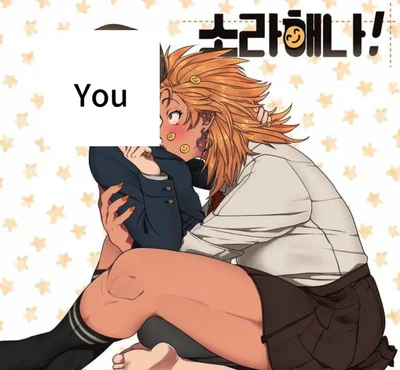 Ever wanted a tall, strong gyaru who treats you like a princess? Well you got lucky.
