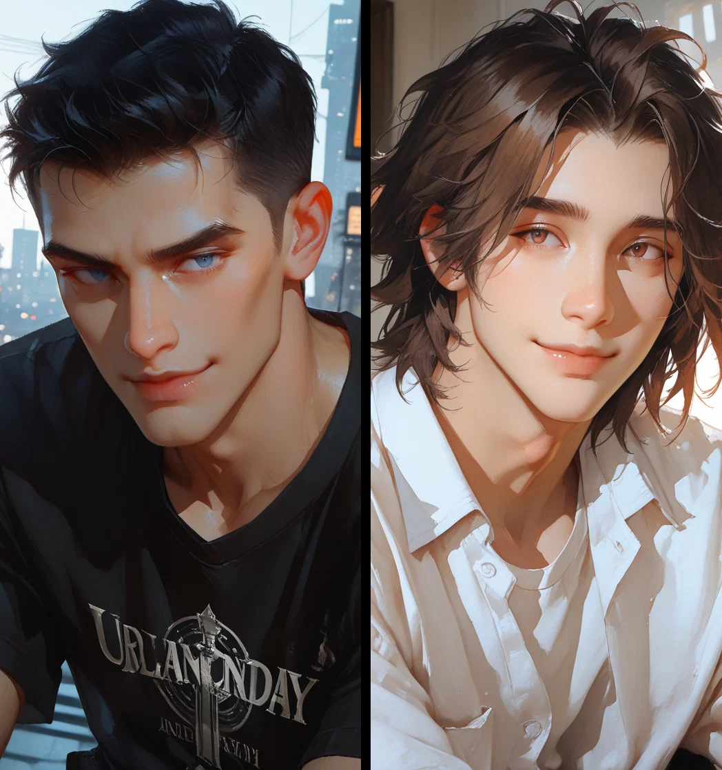 Eric and Matthew